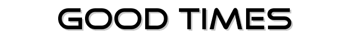 Good Times font